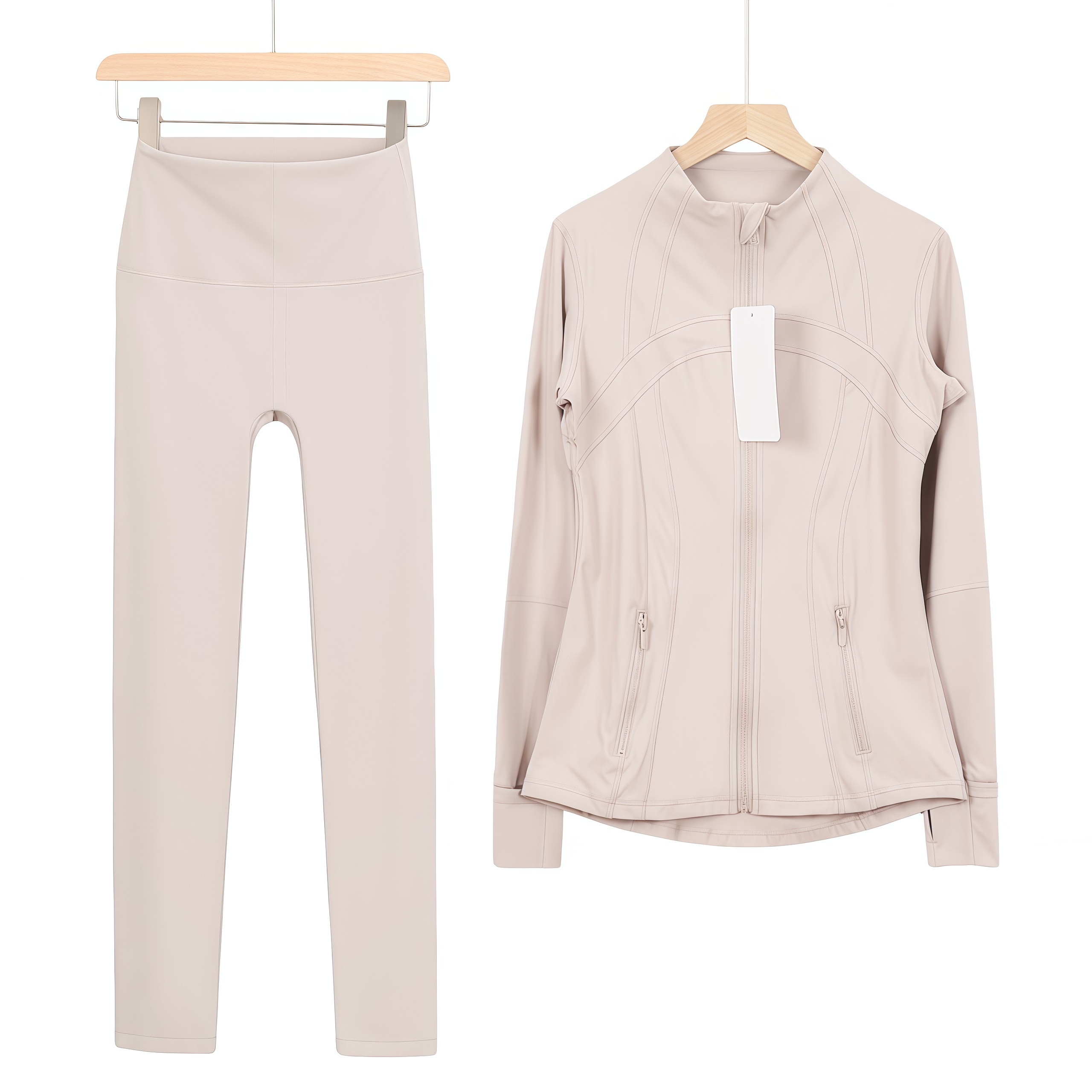 lululomen stand collar zipper jacket suit - Lulualo