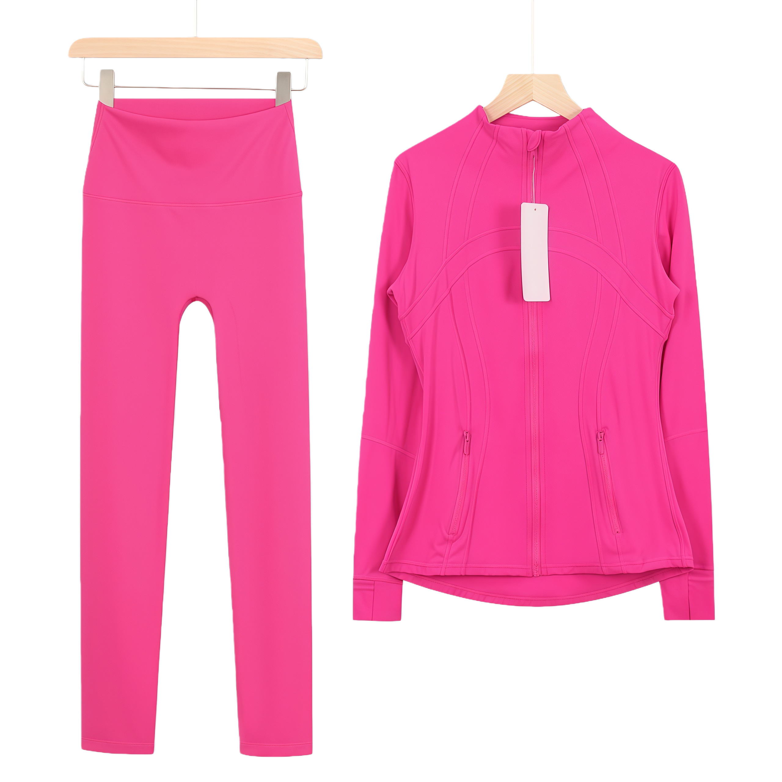lululomen stand collar zipper jacket suit - Lulualo