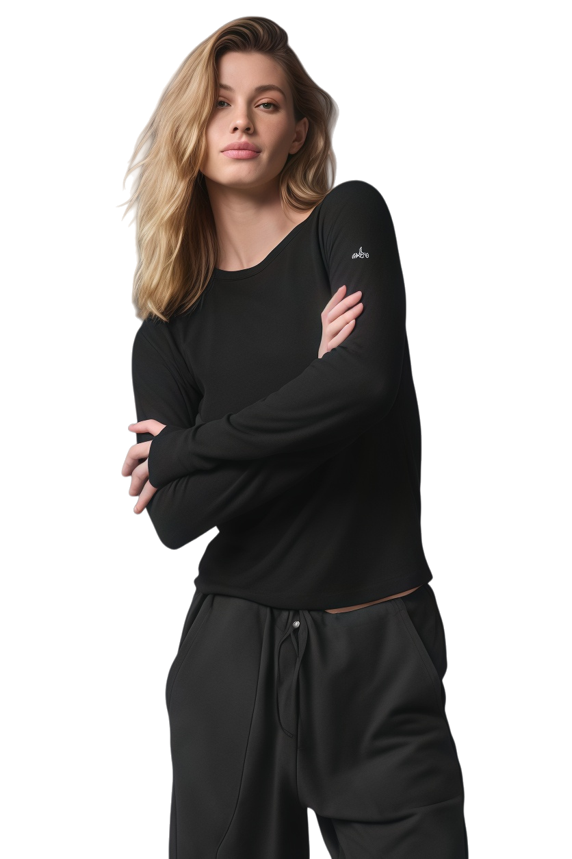 ALO Ribbed Sea Coast Long Sleeve - Lulualo