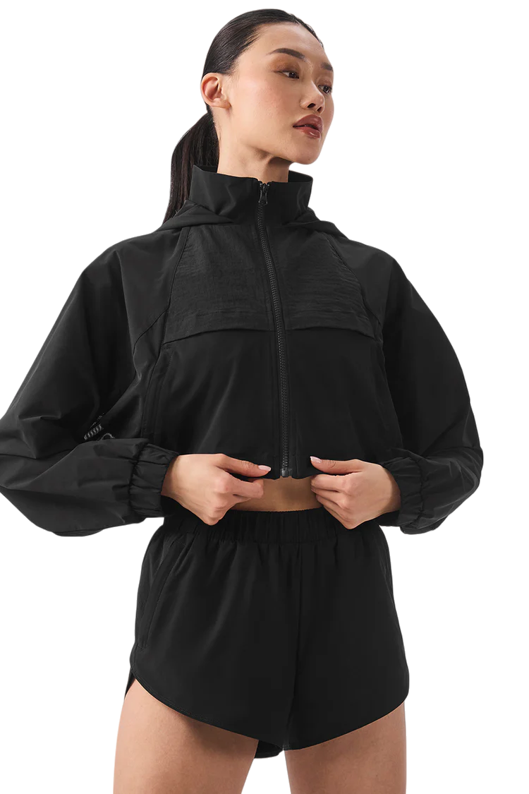Alo Cropped Playmaker Jacket - Lulualo
