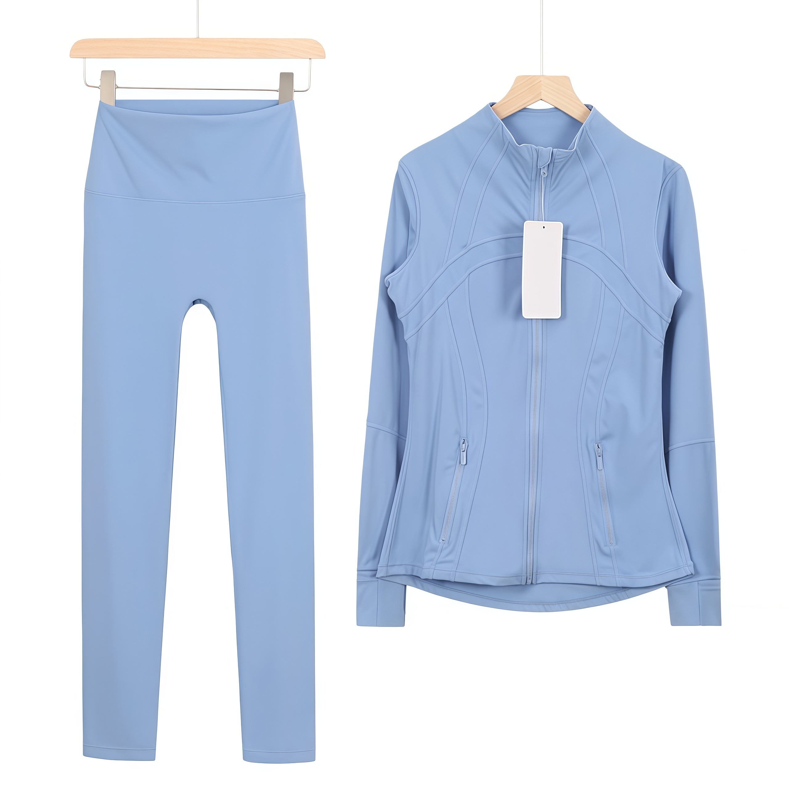 lululomen stand collar zipper jacket suit - Lulualo