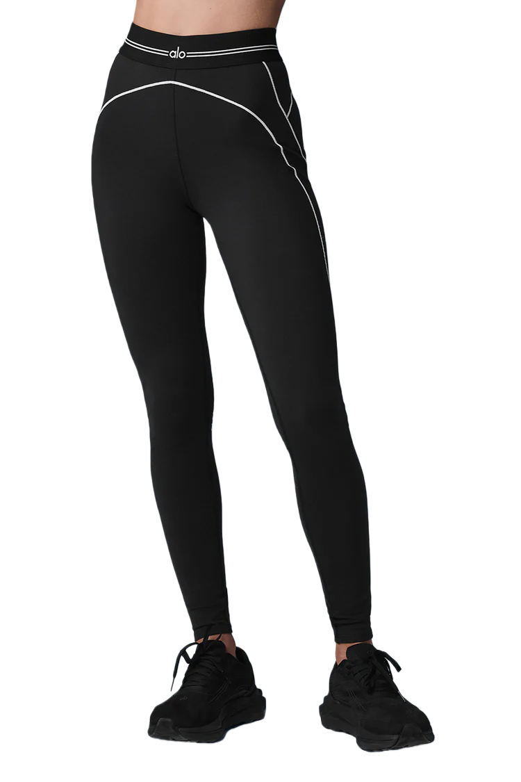 Airbrush High-Waist Heart Throb Legging - Lulualo