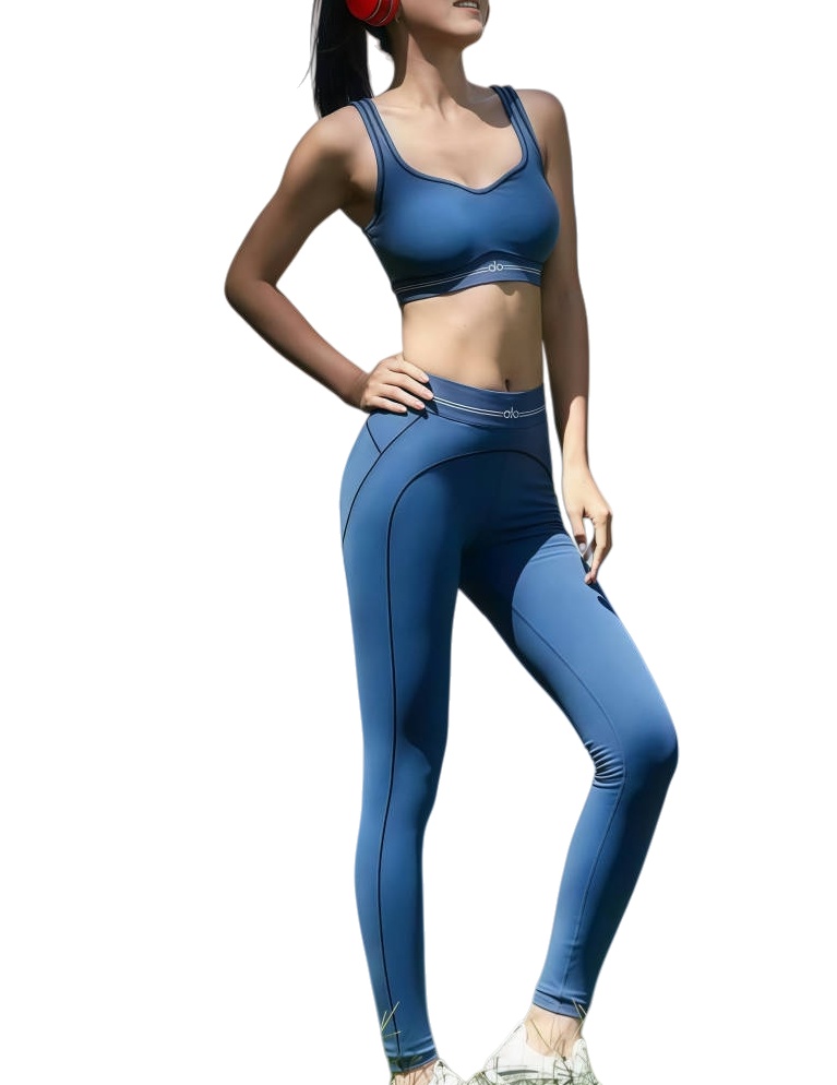 Airbrush High-Waist Heart Throb Legging - Lulualo