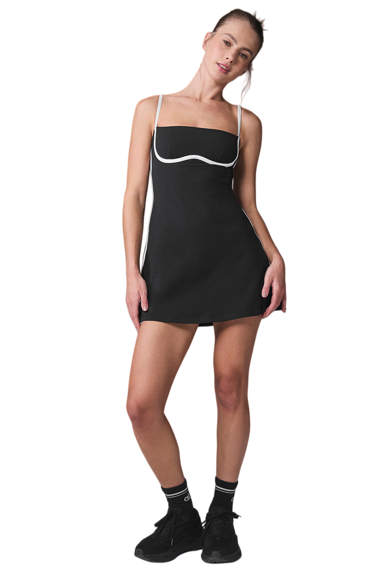 Airbrush Streamlined Dress - Lulualo