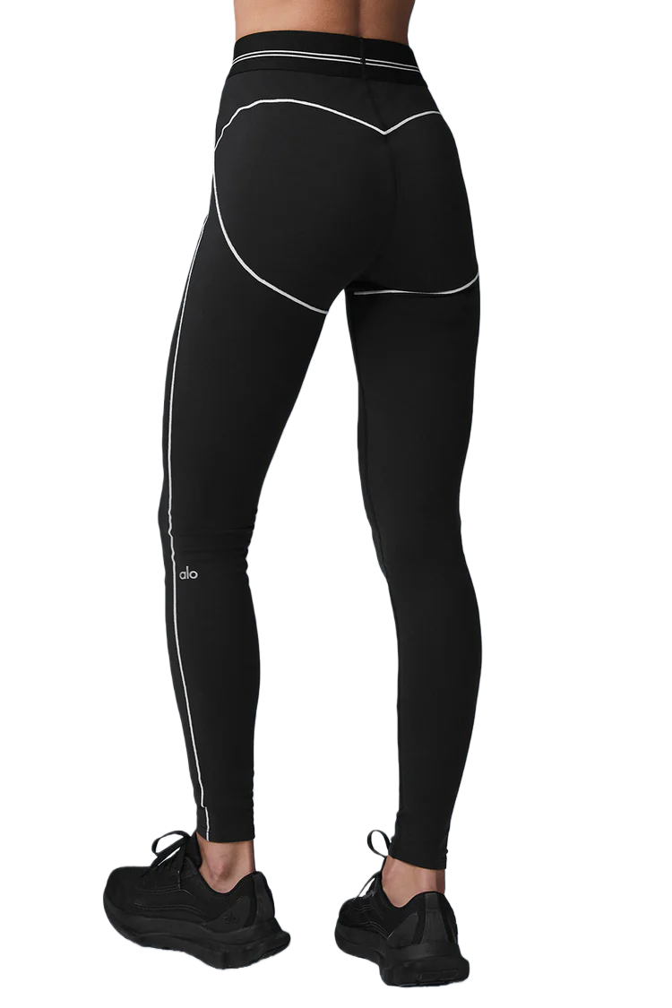 Airbrush High-Waist Heart Throb Legging - Lulualo