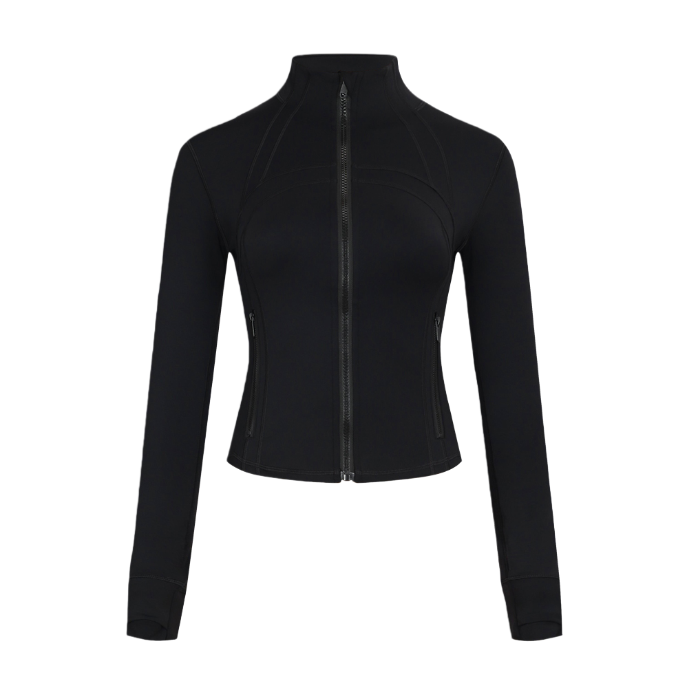 Define Cropped Jacket Ribbed Nulu - Lulualo