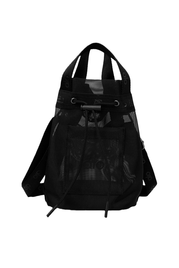 Sheer Cross Body Bucket Bag - Lulualo