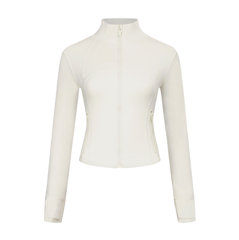 Define Cropped Jacket Ribbed Nulu - Lulualo