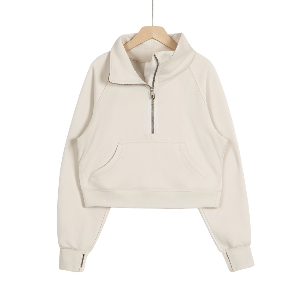 lululemon Half-zip stand-up collar loose sweatshirt - Lulualo