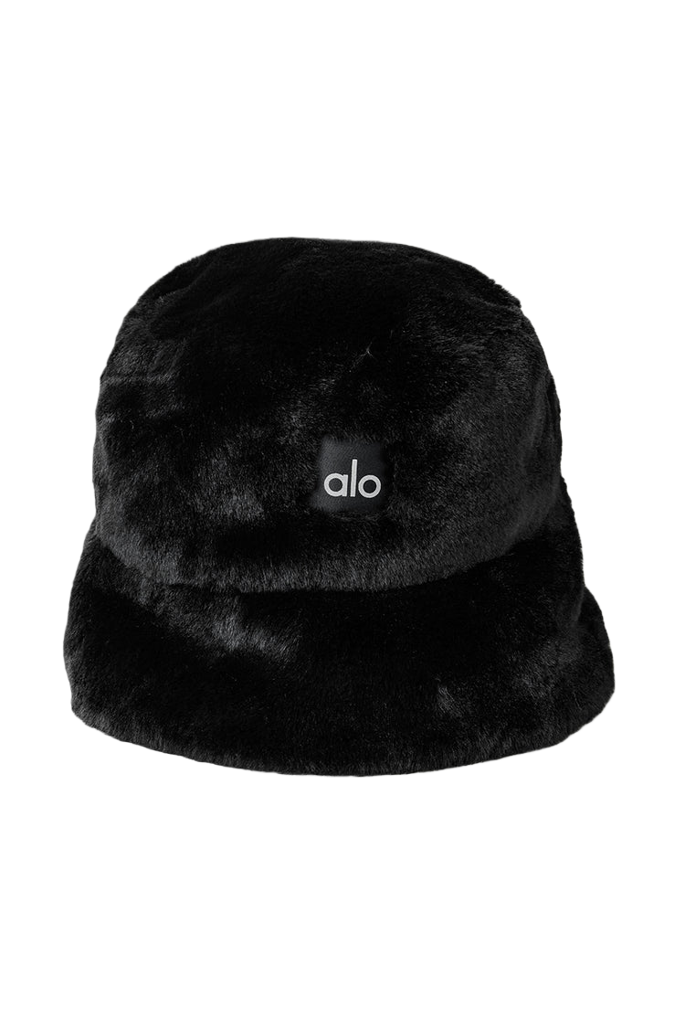 Faux Fur Bucket Hat - Lulualo
