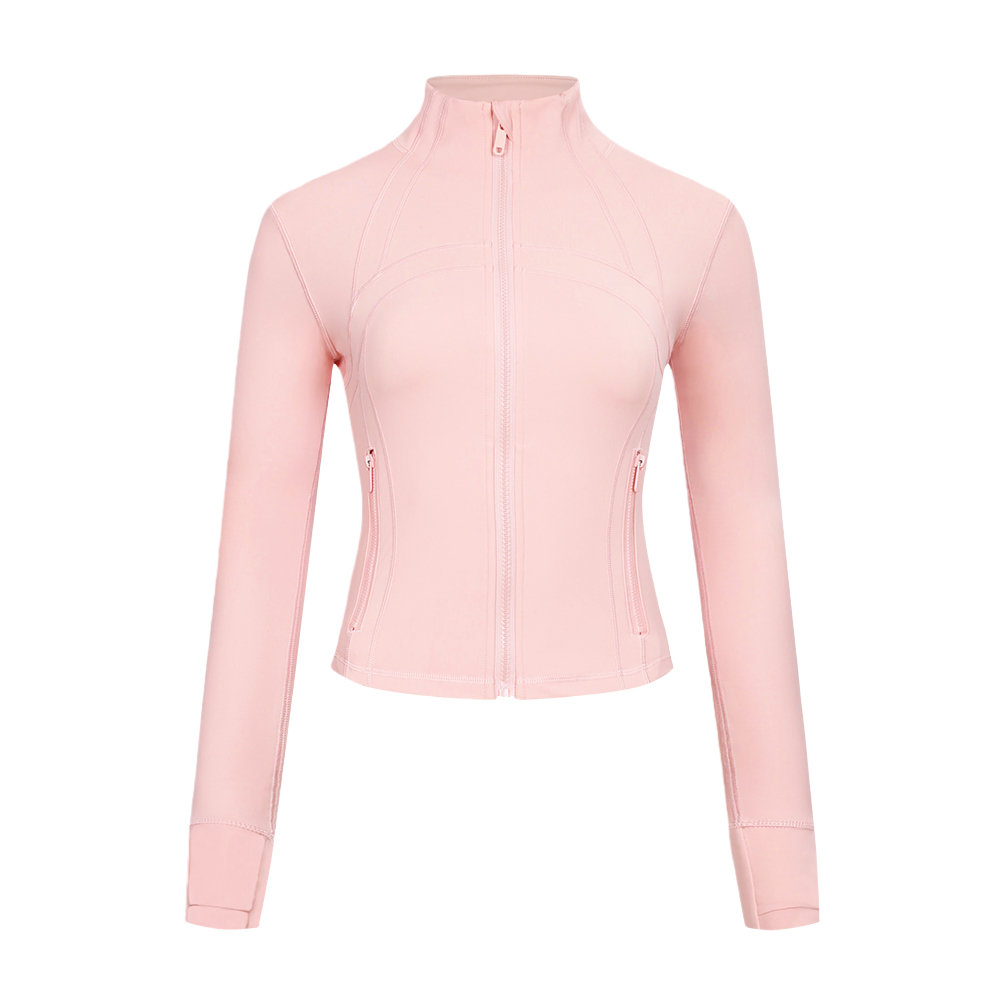 Define Cropped Jacket Ribbed Nulu - Lulualo
