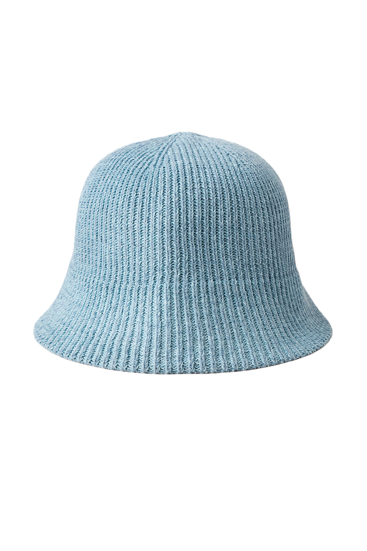 Denim Knit Cloche - Lulualo