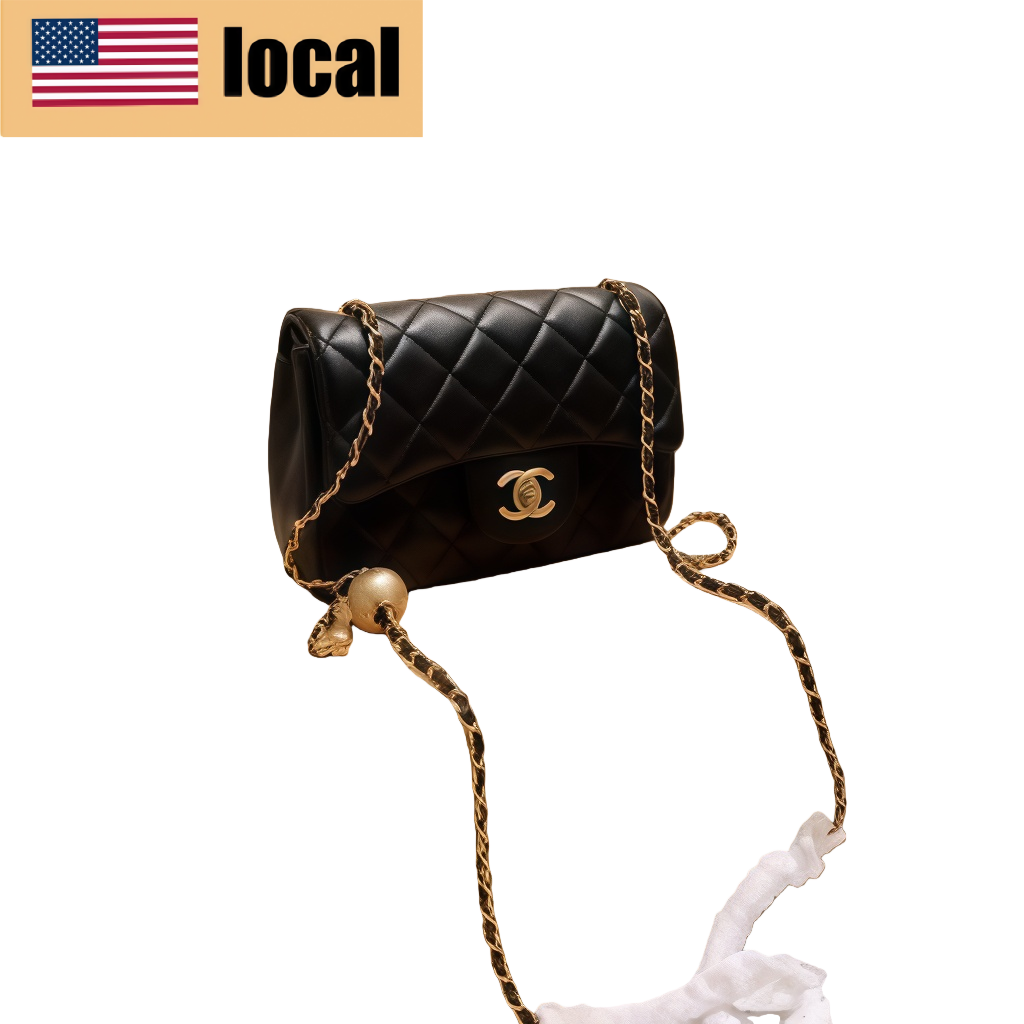 Chanel vintage diamond chain shoulder bag - Lulualo