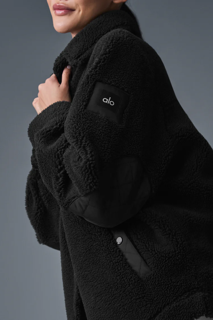 alo Sherpa Edge Shacket - Lulualo