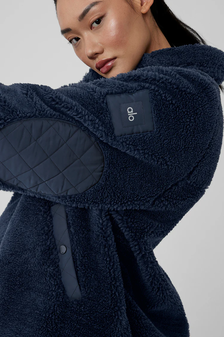 alo Sherpa Edge Shacket - Lulualo