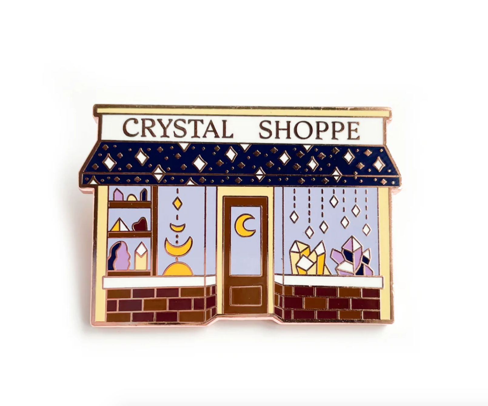 Crystal Shoppe enamel pin