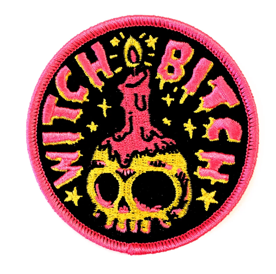 Witch Bitch iron-on patch