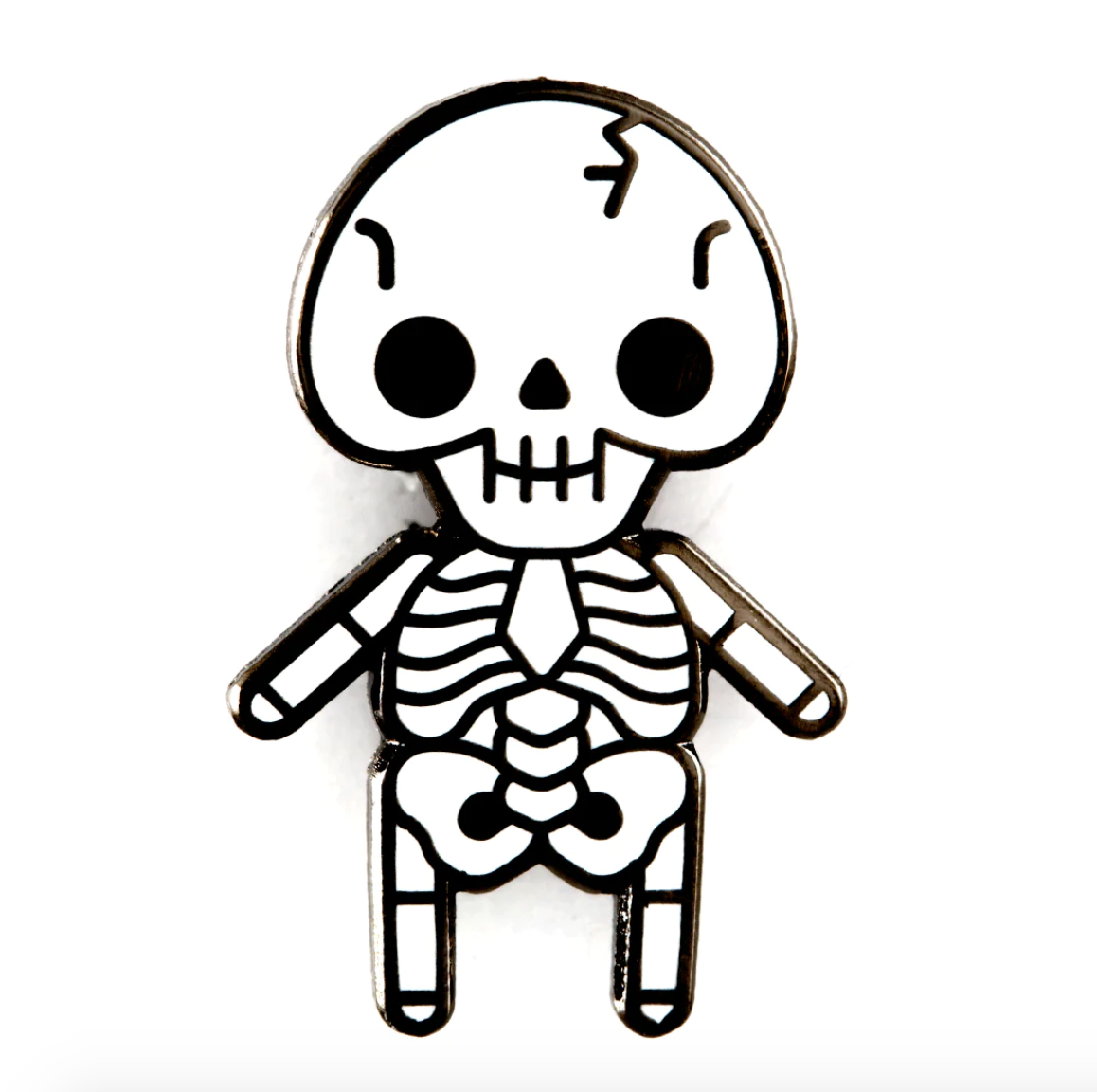 Skeleton Baby pin