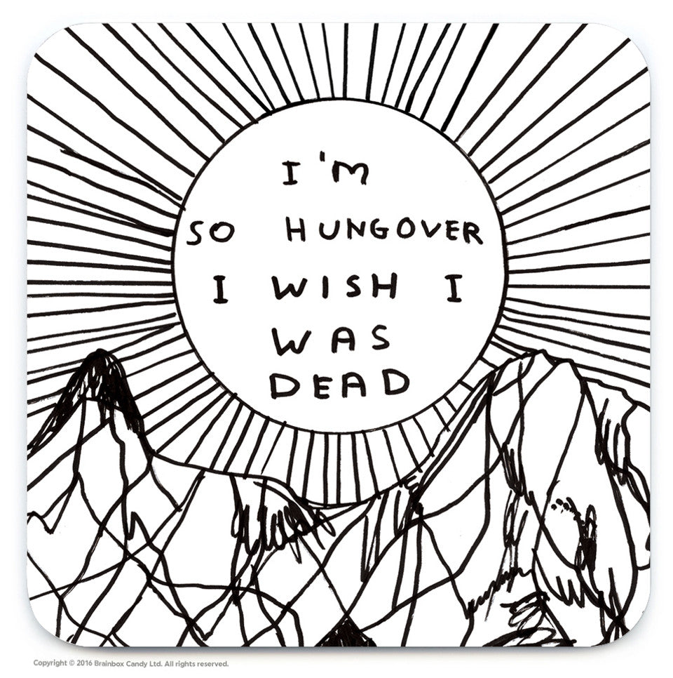 Hungover Coaster