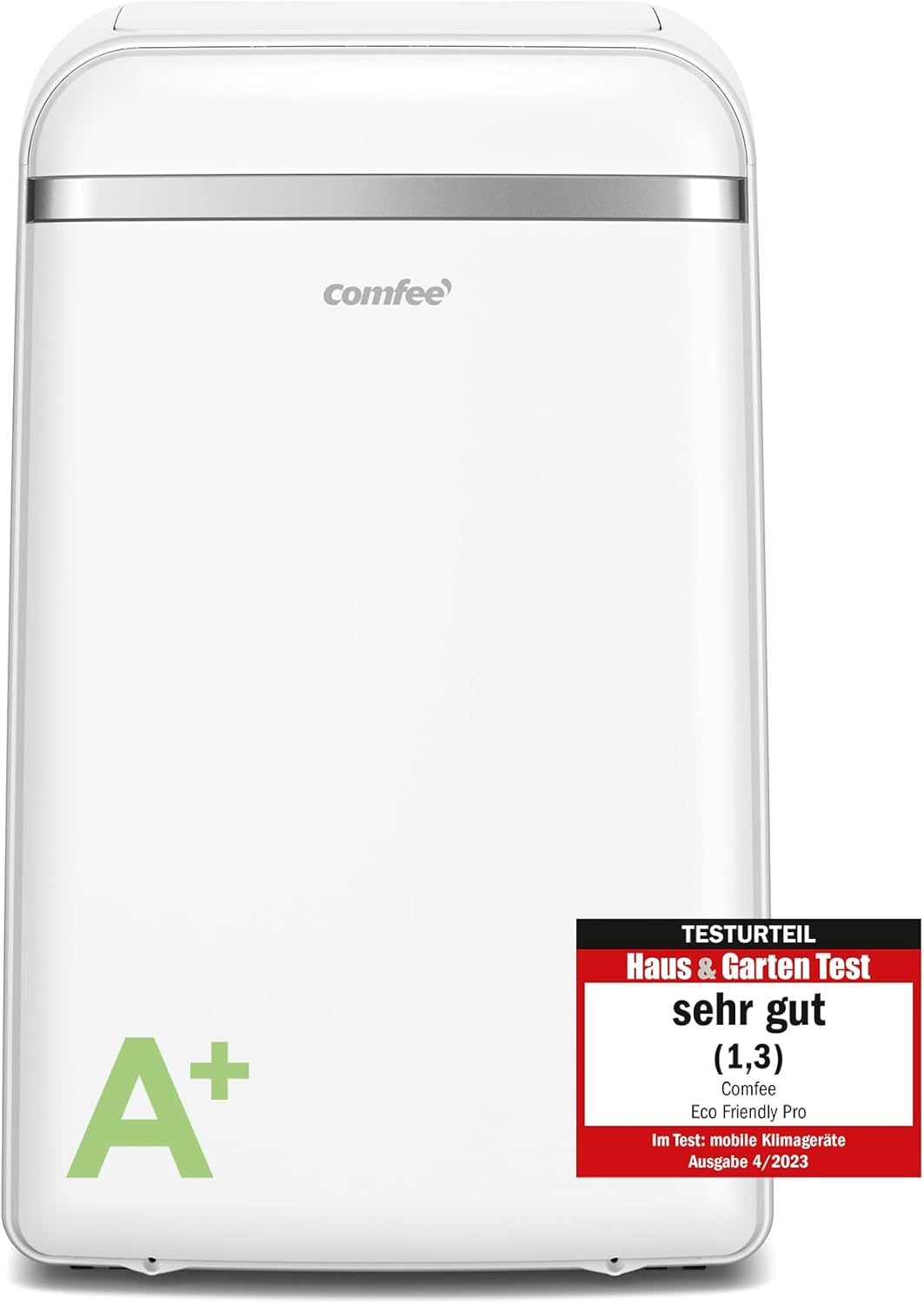 COMFEE' Climatiseur Mobile 9000 BTU/h 2,6kW, 3-EN-1 Refroidisseur Déshumidificateur Ventilateur, Fonction Follow me, Minuterie, Mode nuit, Pour salon et maison de 33㎡/88m³, MPPH-09CRN7, R290