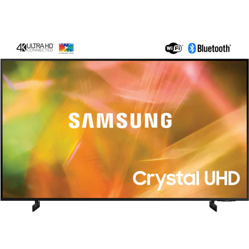Samsung Téléviseur intelligent 4K pleine HD de 65 po. UN65AU8000FXZC (Meuble Mtl)