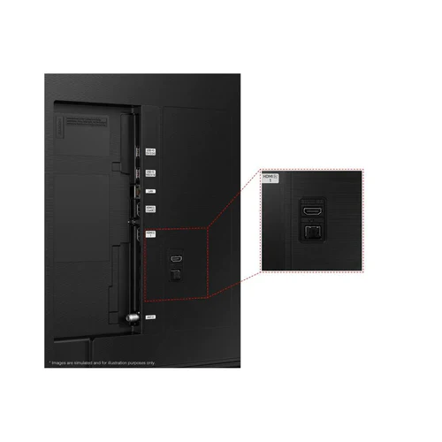 Samsung Téléviseur intelligent 4K pleine HD de 65 po. UN65AU8000FXZC (Meuble Mtl)