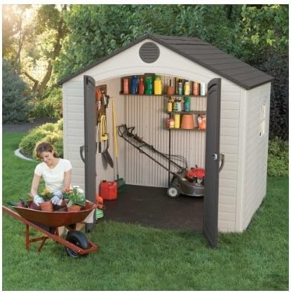 Lifetime Abri de Jardin Tan 132,7 x 204,4 x 227,9 cm