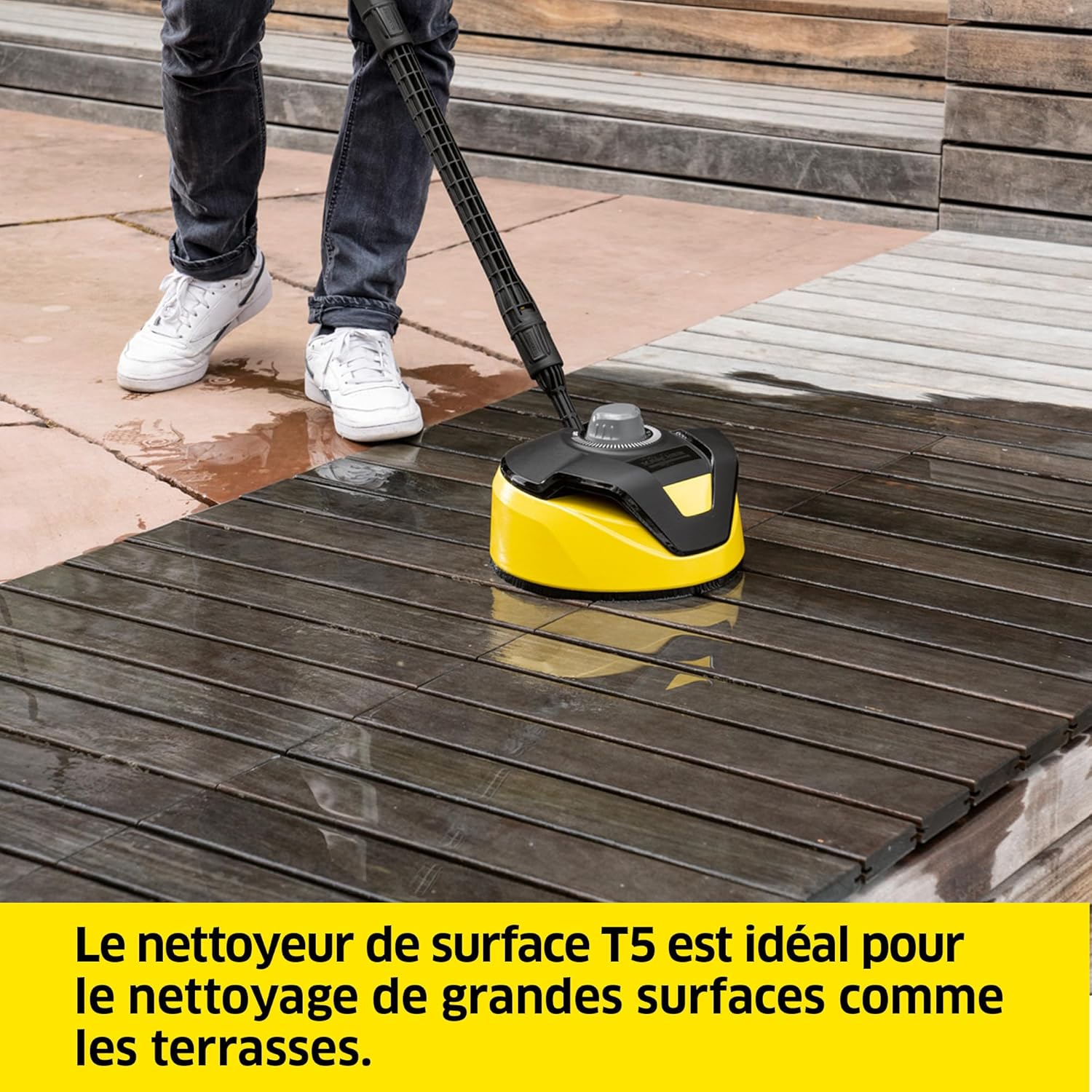 Kärcher Nettoyeur Haute Pression K 4 Power Control Flex Home, Pression : max. 130 bar, Débit : 420 l/h, Surface : 30 m²/h, Poids : 11,5 kg, Pistolet Haute Pression, Rotabuse, Lance, Home Kit