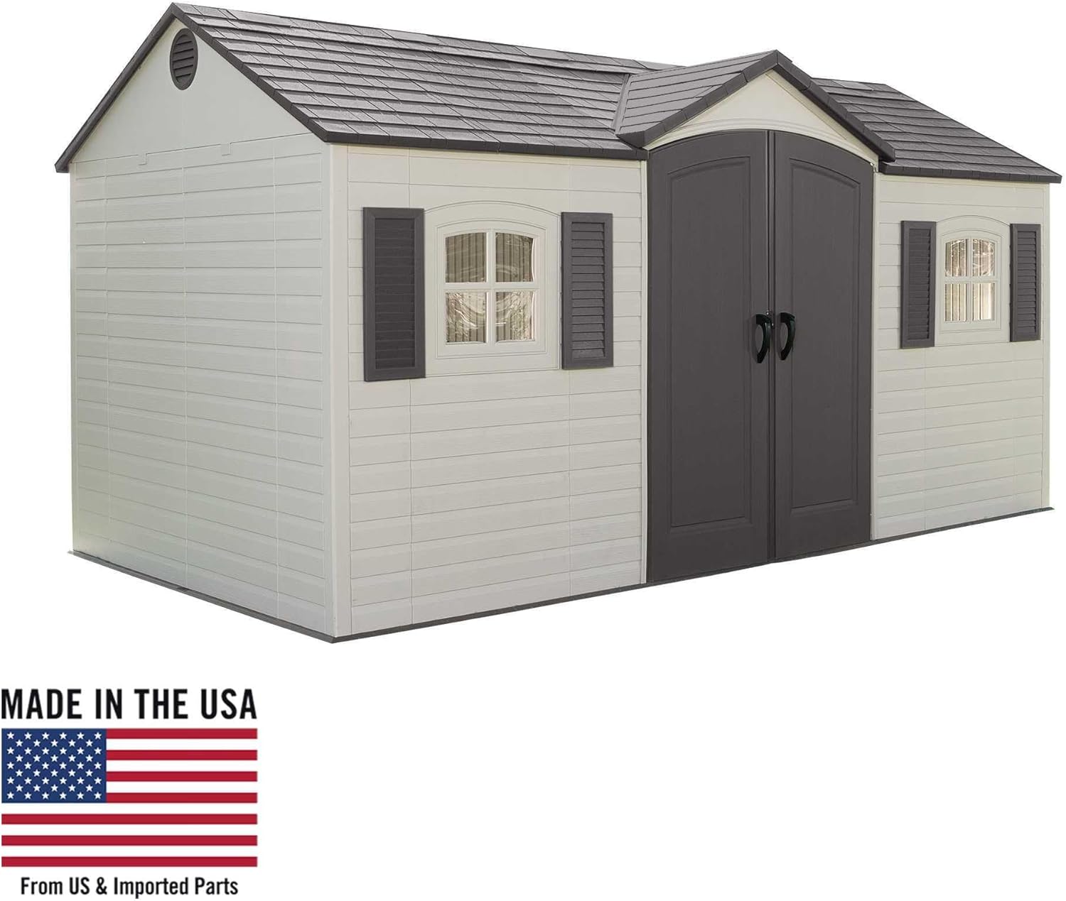 Lifetime Abri de Jardin Tan 132,7 x 204,4 x 227,9 cm