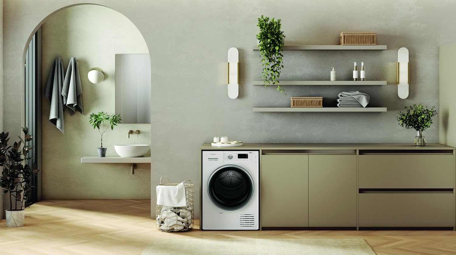 Whirlpool Sèche-linge autoportant avec pompe à chaleur 9 kg FFT M11 9 x 2BS IT R, classe énergétique A++, largeur 59,5 cm, hauteur 84,9 cm, profondeur 64,9 cm