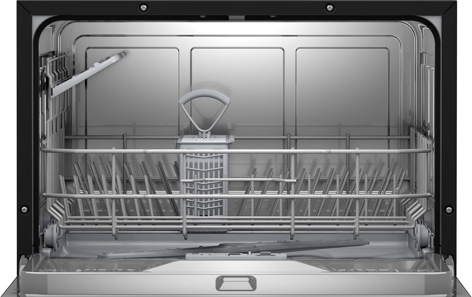 Bosch SKS6ITB00E, Série 6, Lave-vaisselle compact 55cm, Pose-libre, Noir