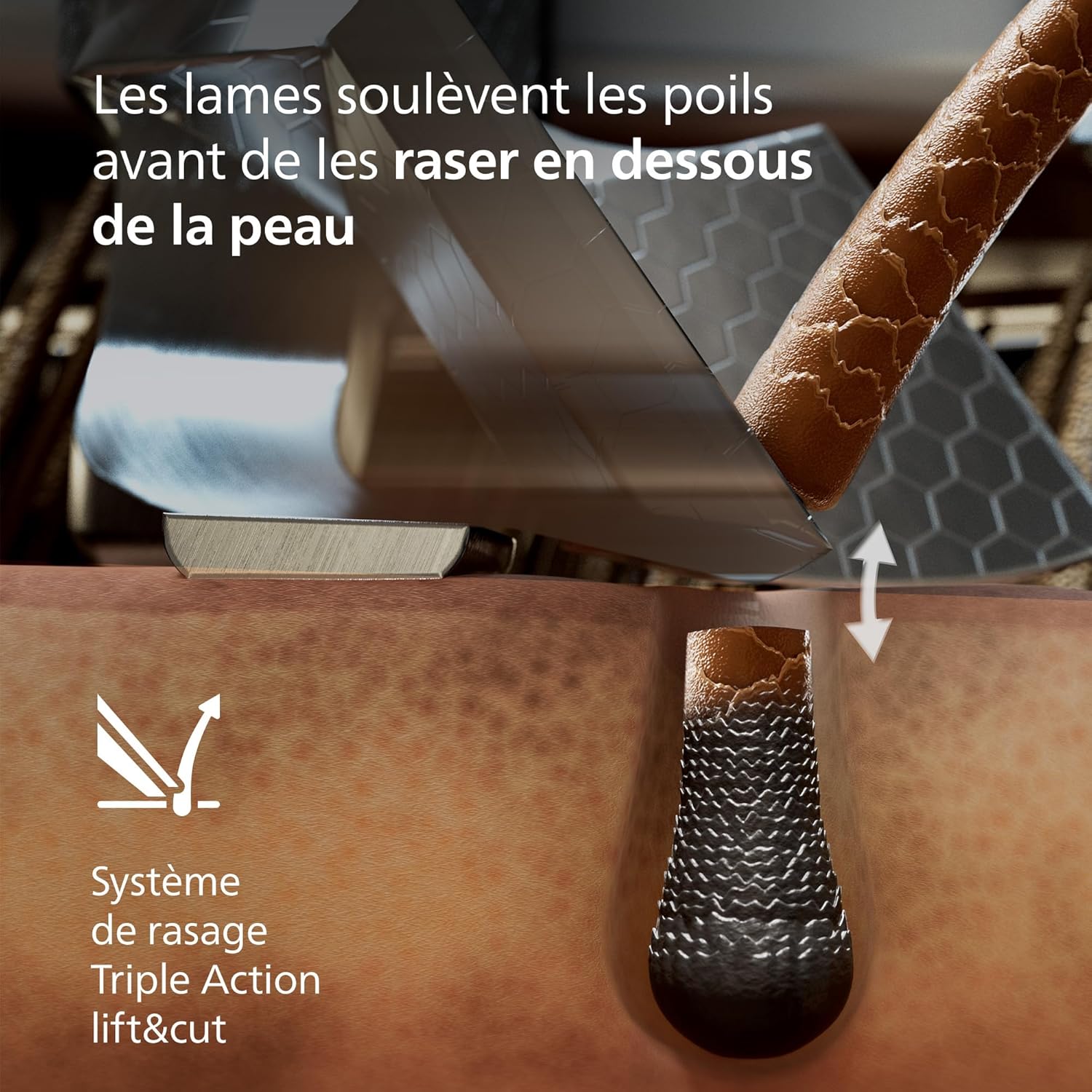 Philips Rasoir i9000 Prestige Ultra, Rasoir électrique 100% étanche, Technologie Skin IQ Pro, Système Triple Lift & Cut, Lames de précision NanoTech rotatives 360°, 5 modes de rasage, XP9401/38