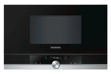 SIEMENS - BF634LGS1 - Micro-ondes encastrable - 21L - 900W - Inox