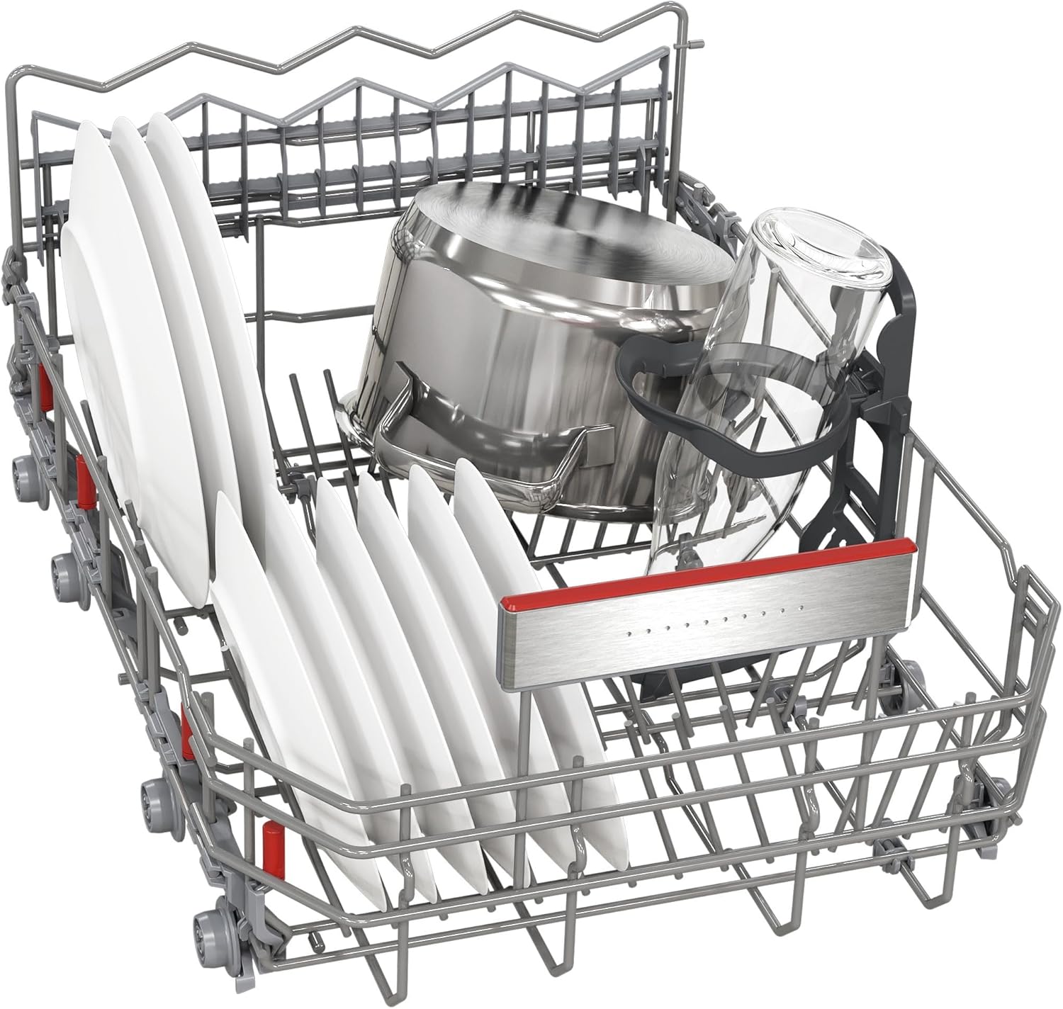 Bosch SPS6YMW14E, Série 6, Lave-vaisselle 45cm, Pose-libre, Blanc