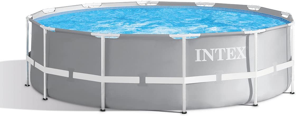 Intex piscine prism frame ronde tubulaire (ø)3,05 x (h)0,76m