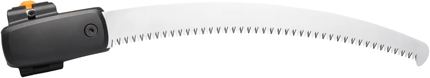 Fiskars Coupe-Branches Multifonctions Télescopique, pour Bois vert et Rameaux, Revêtement antiadhésif, Lame en acier/manche en aluminium, longueur 2,4 - 4 m, noir/orange, UPX86, 1023624