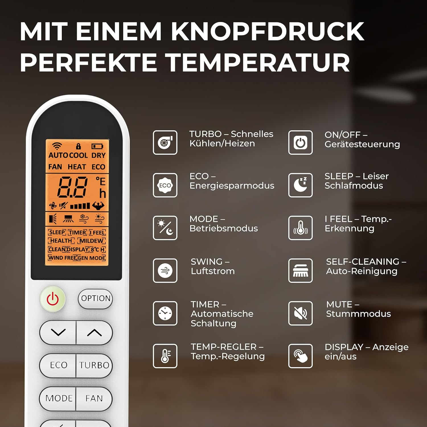 Kältebringer Climatiseur Split - 18000 BTU (5,1 kW) - Avec fonction chauffage, WiFi et App - très silencieux & économe en énergie - kit complet, 5m conduite de frigorigène, R32, matériel de montage