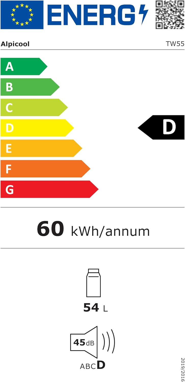 AAOBOSI 46 L Glaciere a Compression, Glaciere Electrique Double Zone, 12 V/24 V et 100-240 V Frigo Camping, -20 ℃ à 20 ℃, pour Voiture, Camion, Bateau, Camping-Car
