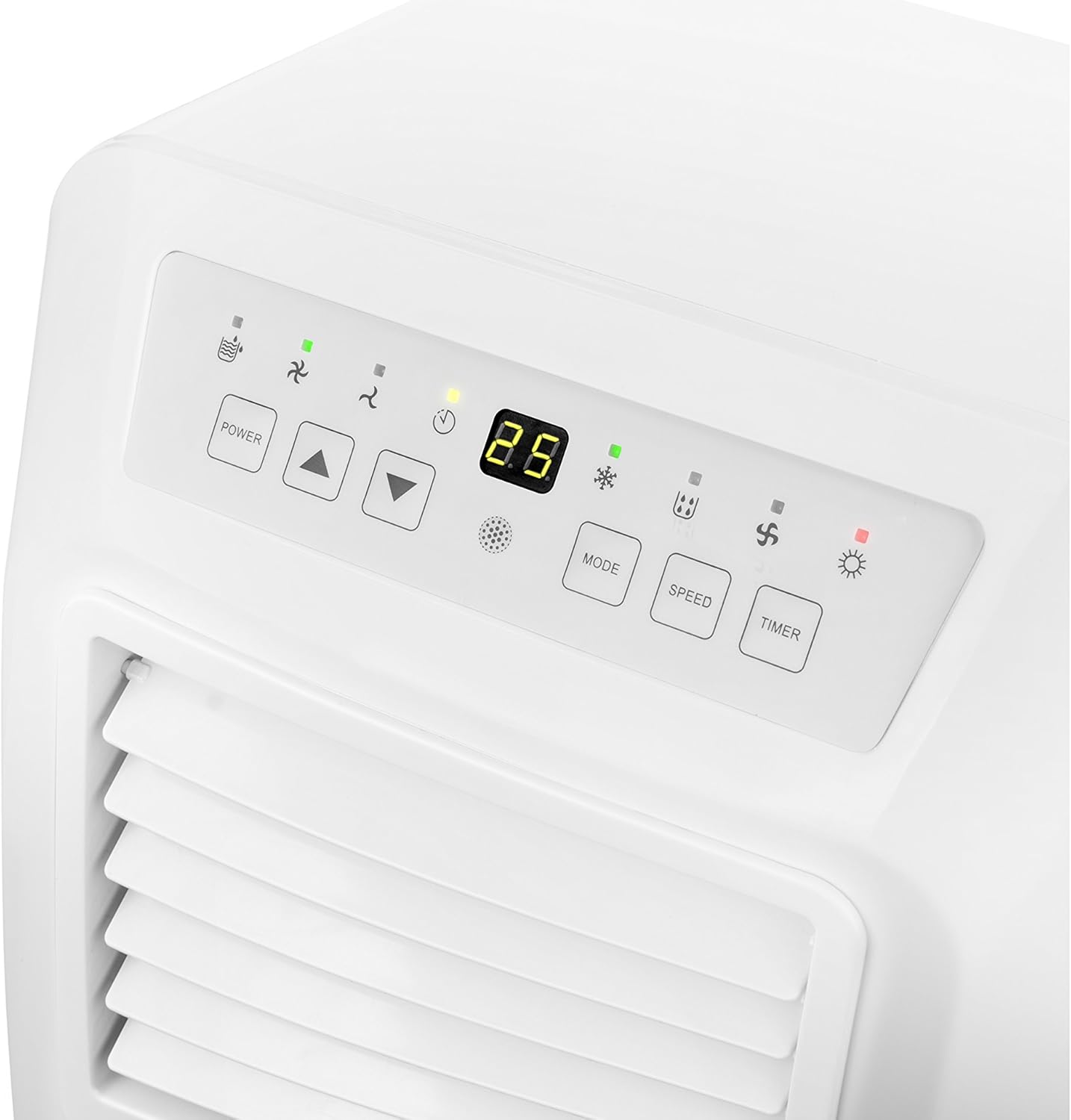 Climatiseur mobile Tristar AC-5560, 10 000 BTU et 2,9kw, fonctions refroidissement, déshumidification, ventilation et chauffage