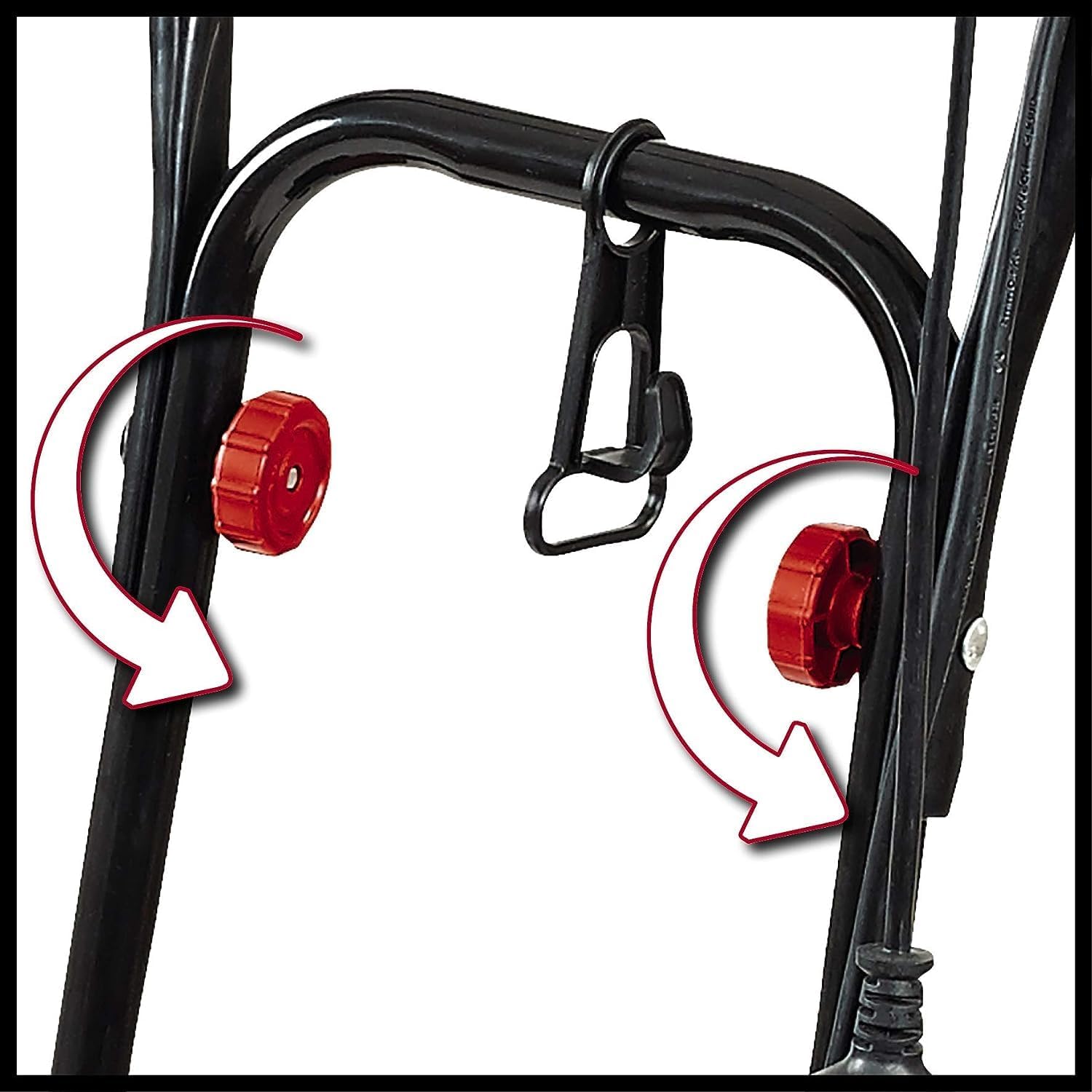 Einhell Motobineuse électrique GC-RT 1545 M (puissance de 1 500 W, moteur série, interrupteur de sécurité 2 points, débrayage anti-surcharge, guidon repliable, fraises de binage robustes)