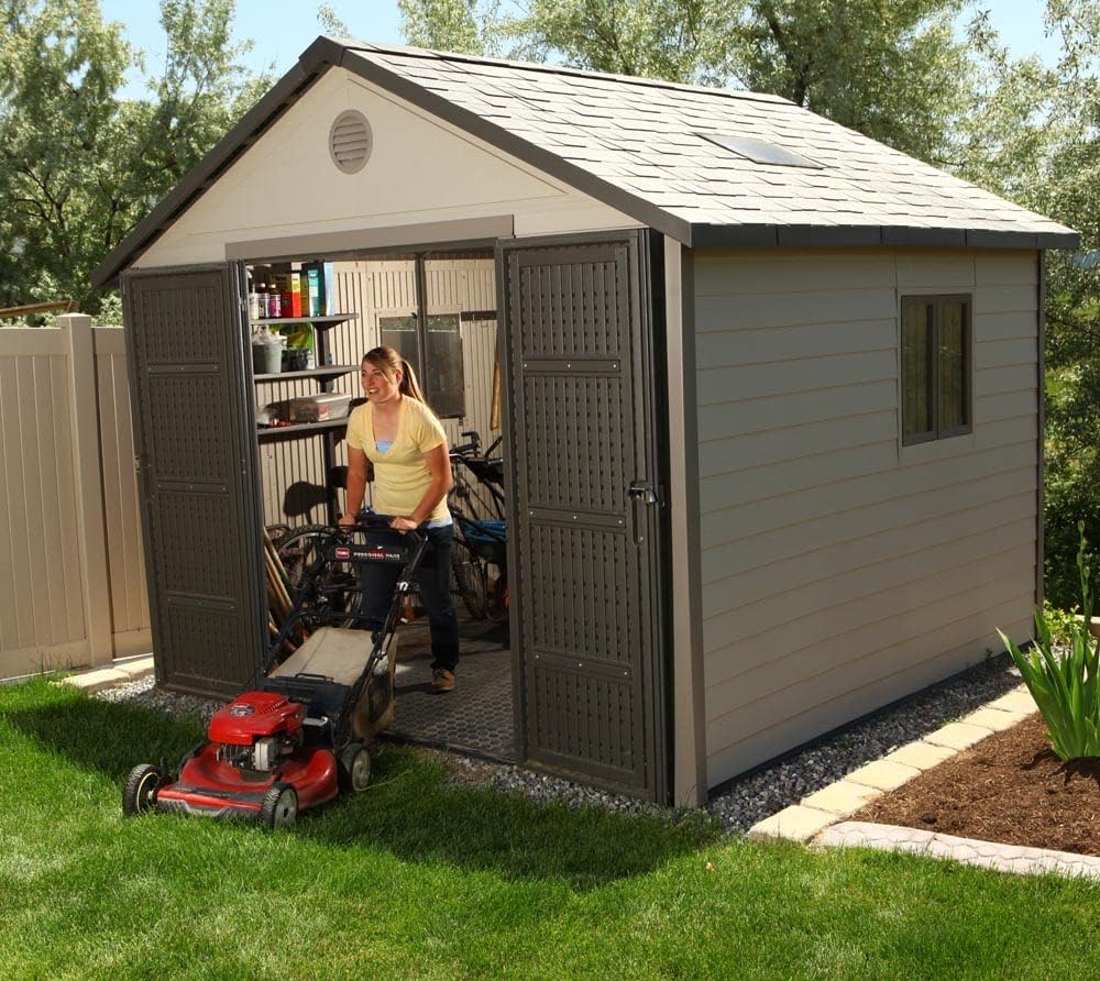 Lifetime Abri de Jardin Tan 132,7 x 204,4 x 227,9 cm