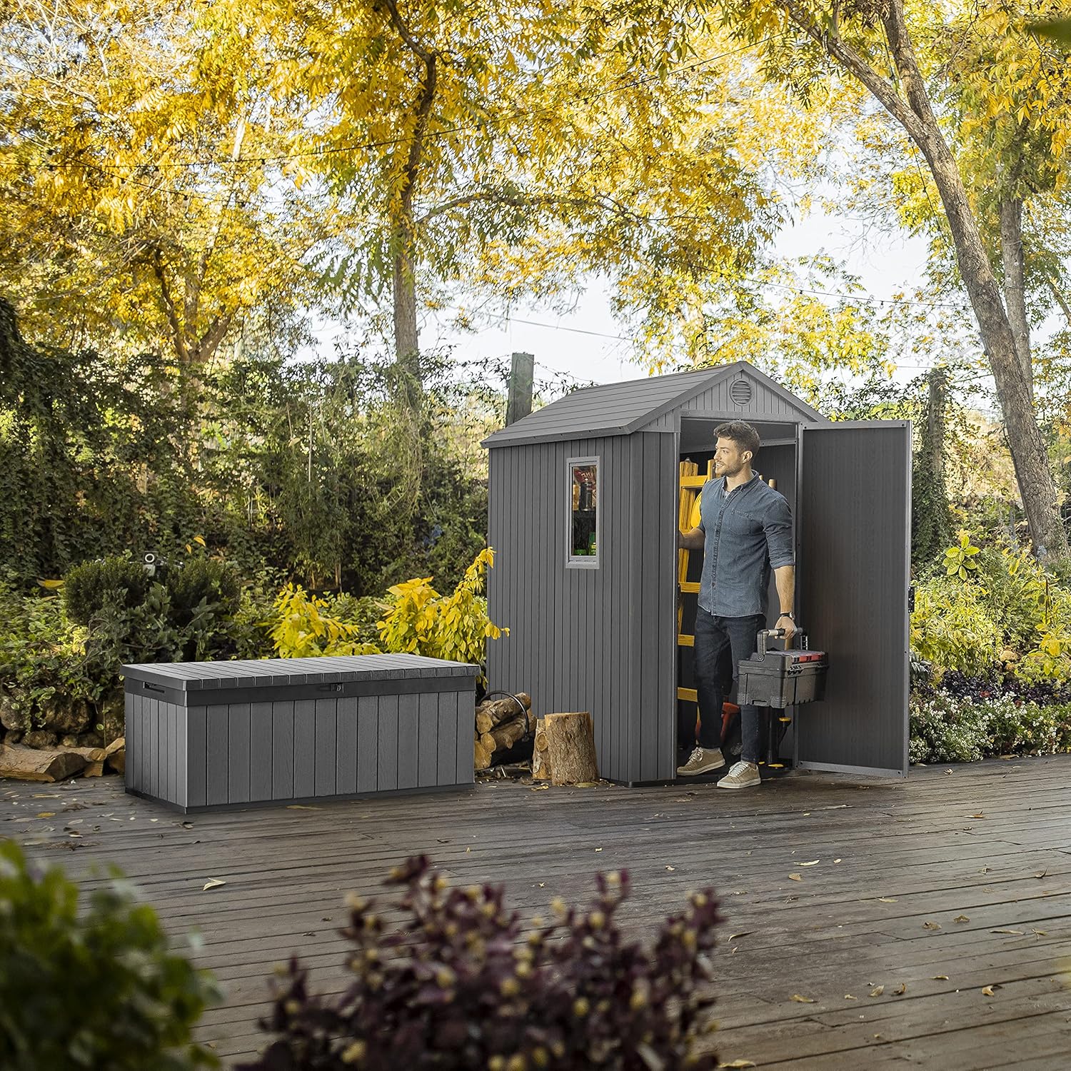 KETER Abri de Jardin Darwin 46, 2.2m²