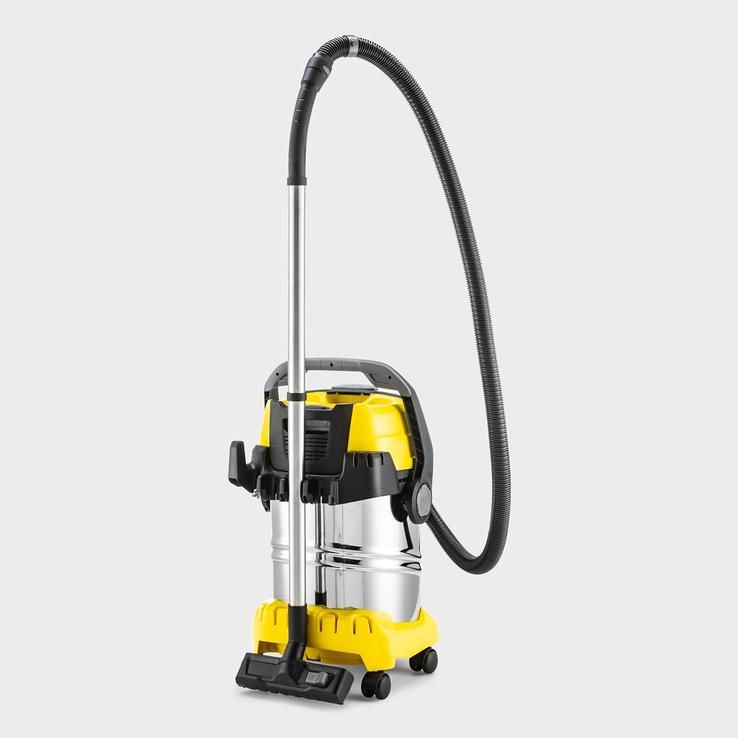 Kärcher Aspirateur Eau et Poussières WD 6 P S V-30/6/22/T, Prise de Courant, Filtre Plissé Plat, Fonction de Nettoyage, 1300 W, Cuve : 30 l et Bouchon de Vidange, Tube d'Aspiration : 2,2 m