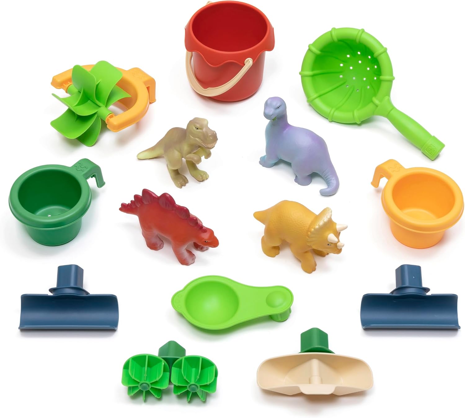 Step2 Rain Shower Splash Table d'eau avec 13 Accessoires - Bleu & Vert | Table Jeux d'eau | Table d’activité pour Le Jardin, Table Activité Eau | Table d'eau Extérieur