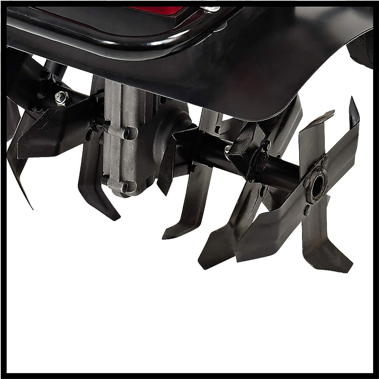 Einhell Motobineuse électrique GC-RT 1545 M (puissance de 1 500 W, moteur série, interrupteur de sécurité 2 points, débrayage anti-surcharge, guidon repliable, fraises de binage robustes)