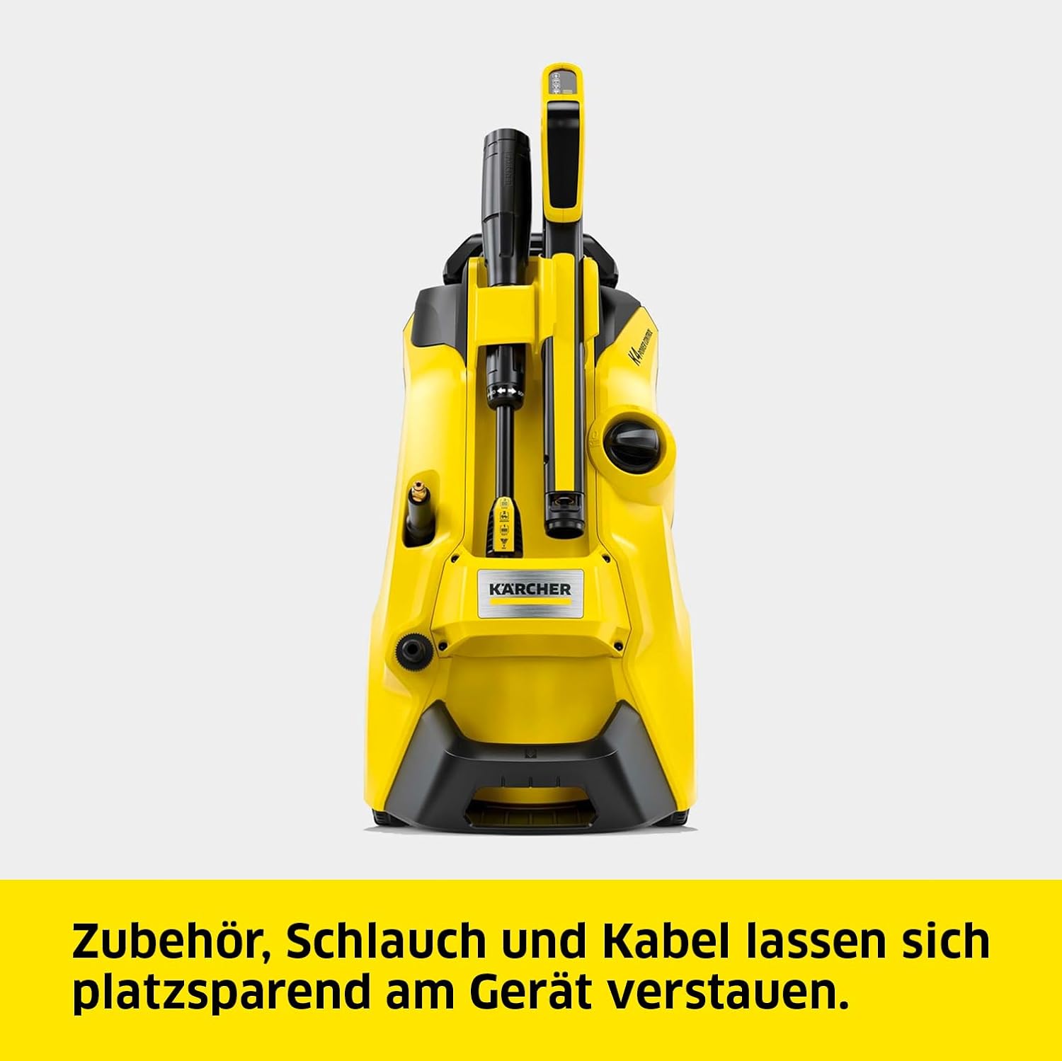 Kärcher Nettoyeur Haute Pression K 4 Power Control Flex Home, Pression : max. 130 bar, Débit : 420 l/h, Surface : 30 m²/h, Poids : 11,5 kg, Pistolet Haute Pression, Rotabuse, Lance, Home Kit