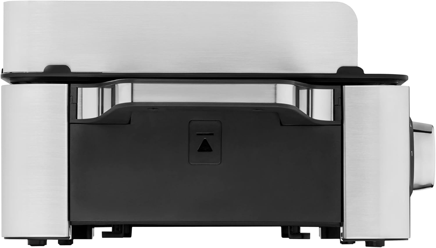 WMF Master-Grill électrique, 2400W, Grande surface 28x50cm, Revêtement antiadhésif, Plaques amovibles compatibles lave-vaisselle, Inox 18/10 Cromargan, Lono 0415280011