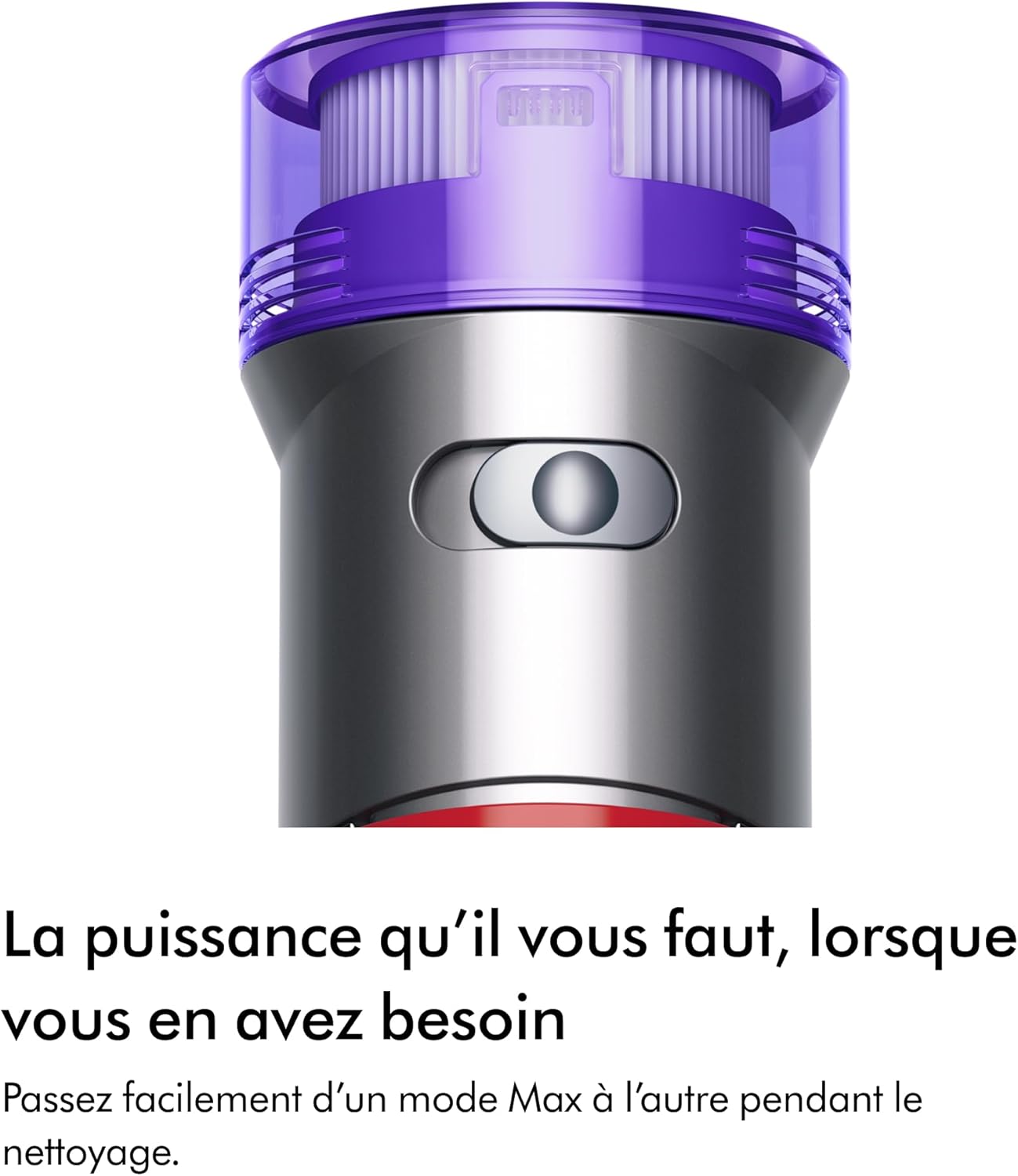 Dyson V8 Advanced™ Aspirateur Balai sans Fil – 130 AW, 40 Min d’autonomie, Brosse Motorbar Auto-démêlante, Accessoires combinés, Station Murale, Argent/Nickel
