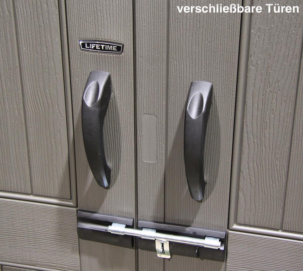 Lifetime Abri de Jardin Tan 132,7 x 204,4 x 227,9 cm