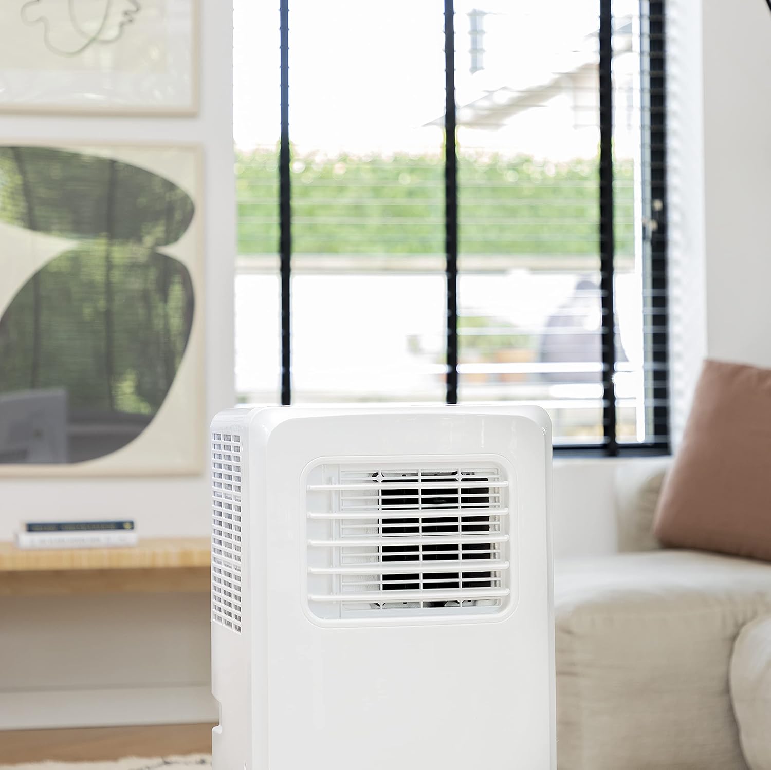 Climatiseur mobile Tristar AC-5560, 10 000 BTU et 2,9kw, fonctions refroidissement, déshumidification, ventilation et chauffage